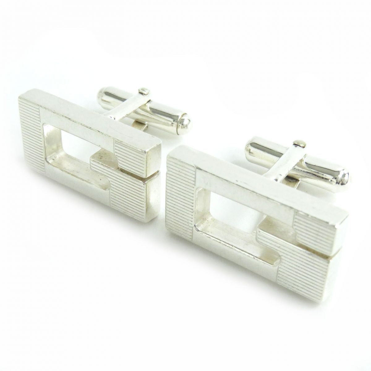 Luxury Gucci Trending 2025 G Logo SV925 Cufflinks Silver