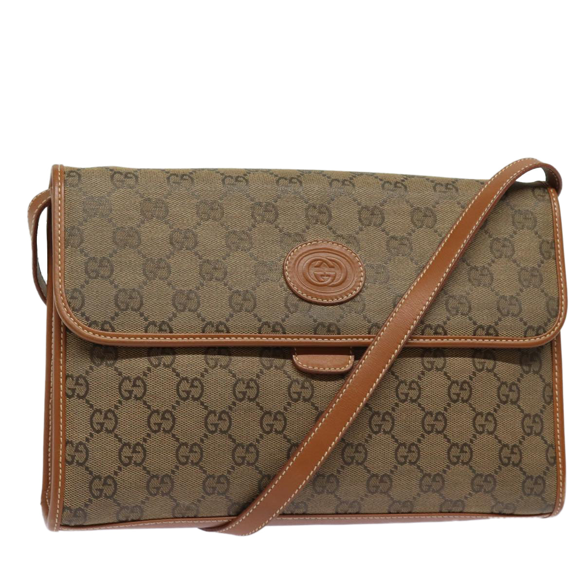 Gucci Gg Canvas  Canvas Shoulder Bag