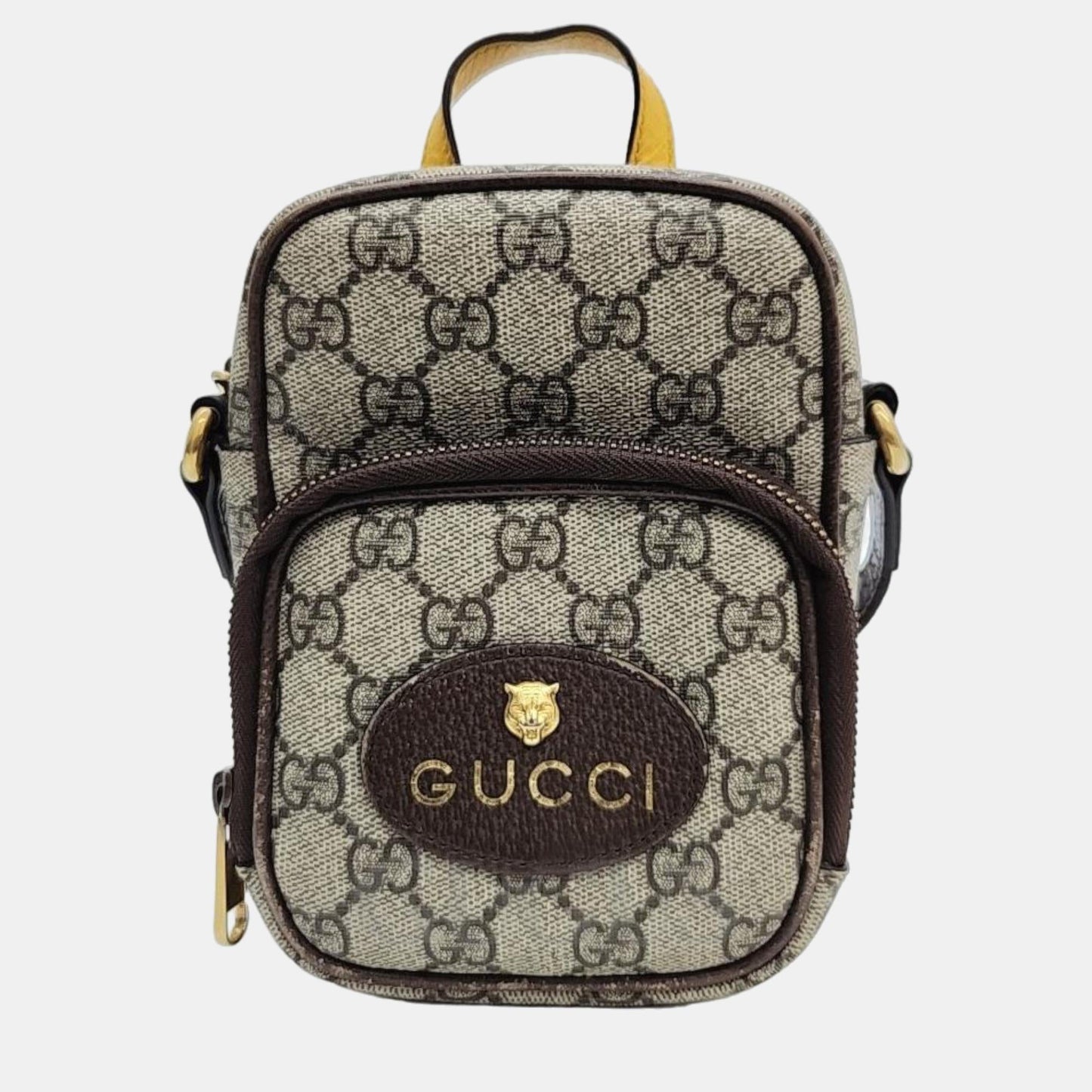 Luxury Gucci Trending 2025 Brown GG Canvas Vintage Mini Bag