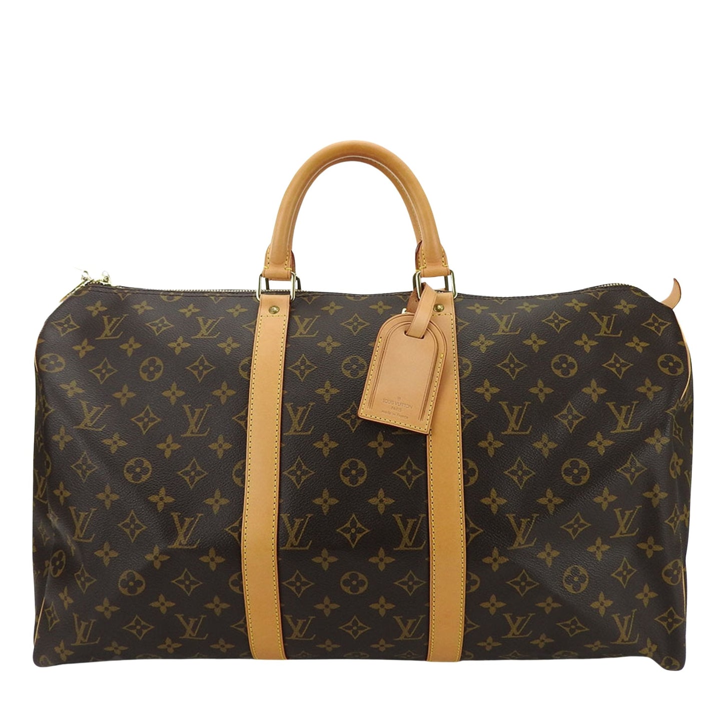 Louis Vuitton Keepall 50  Canvas Travel Bag ()