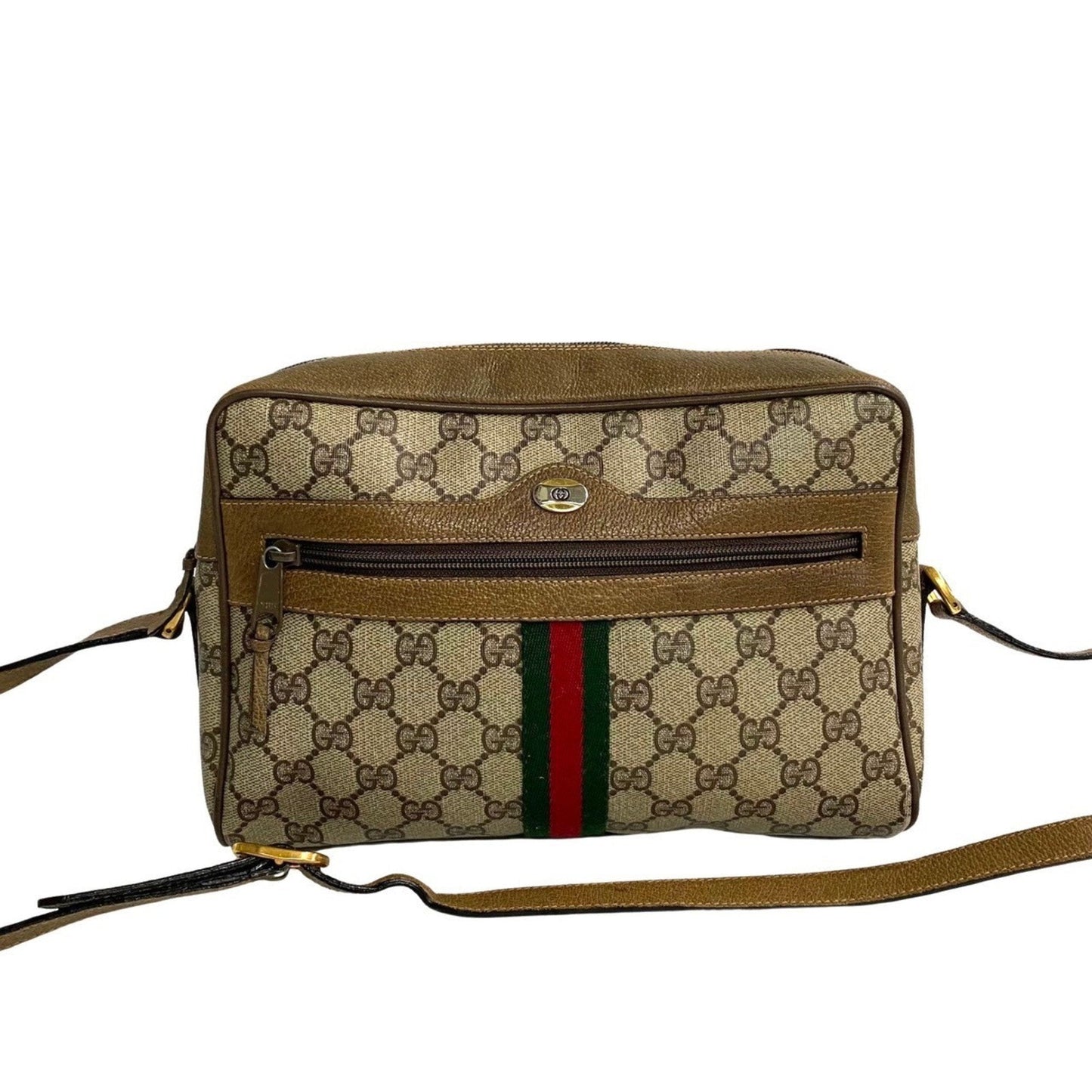 Gucci Sherry  Canvas Shoulder Bag ()