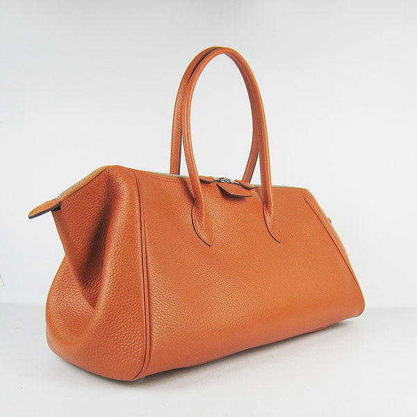 Luxury Hermes Paris Bombay Victoria Handbag H2809 orange
