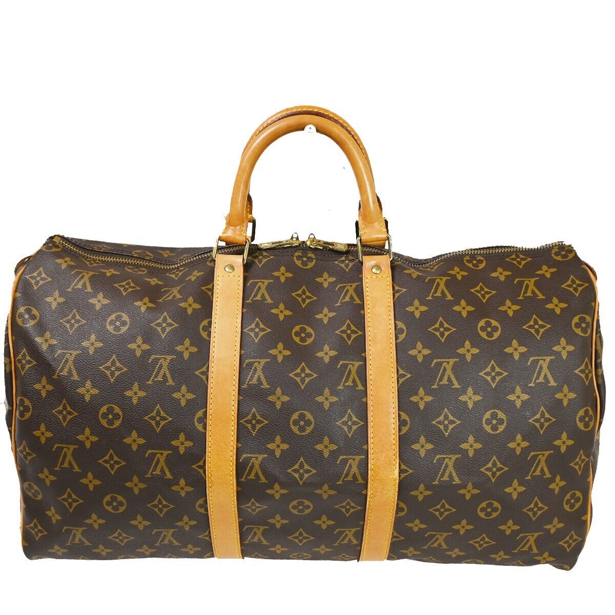Louis Vuitton Keepall 50  Canvas Travel Bag ()