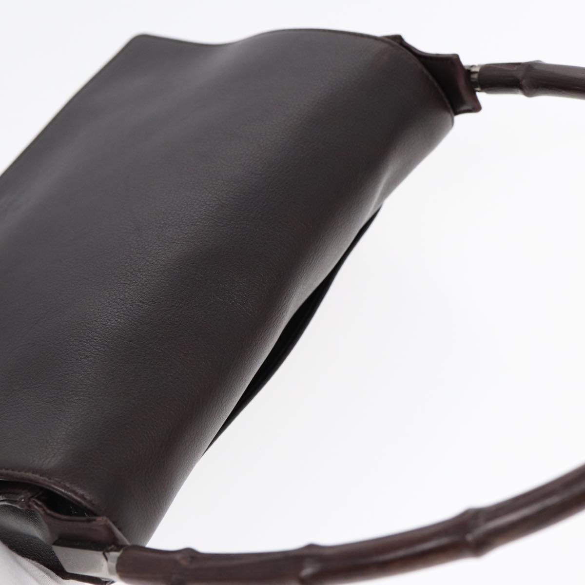 Gucci Bamboo  Leather Shoulder Bag ()