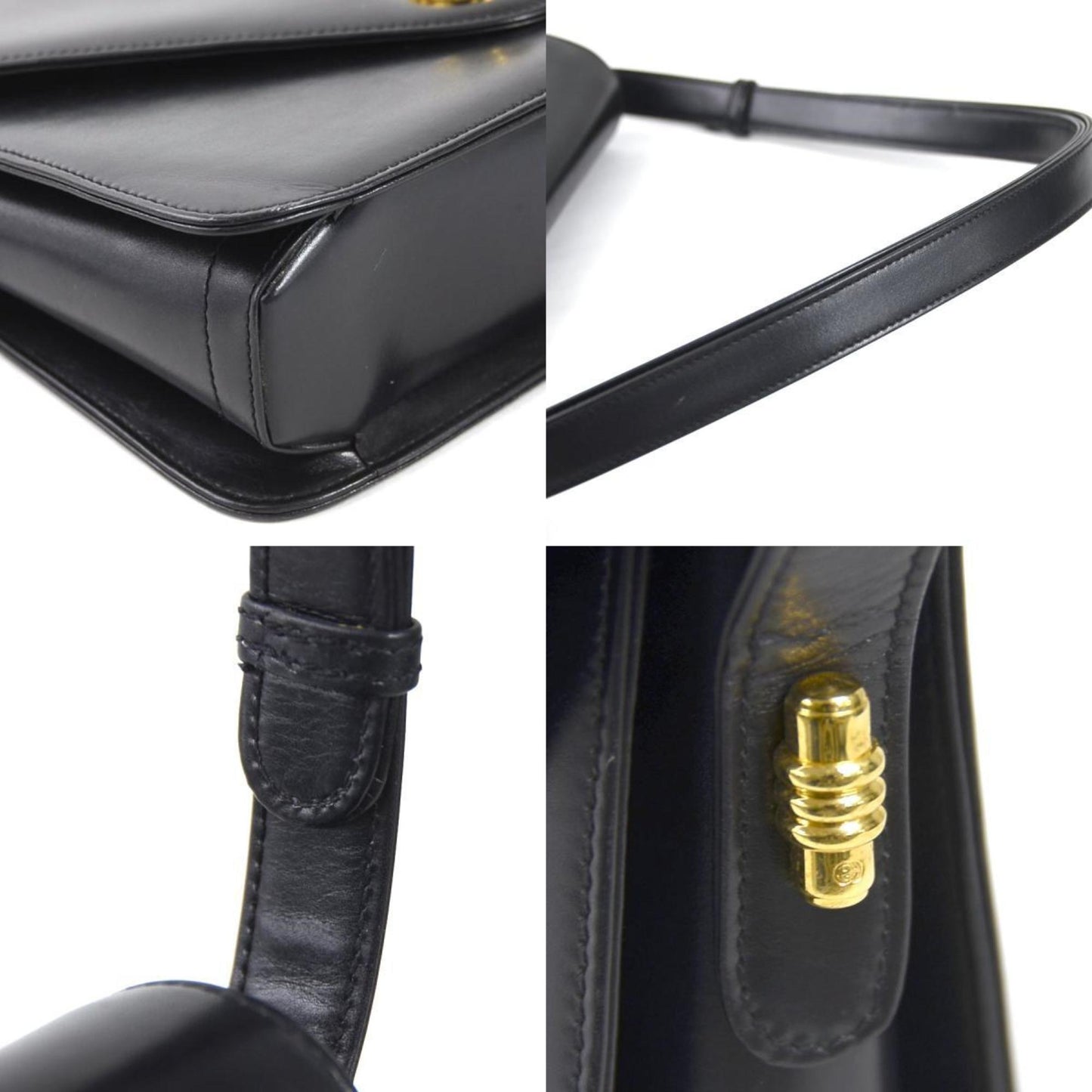 Gucci  Leather Shoulder Bag