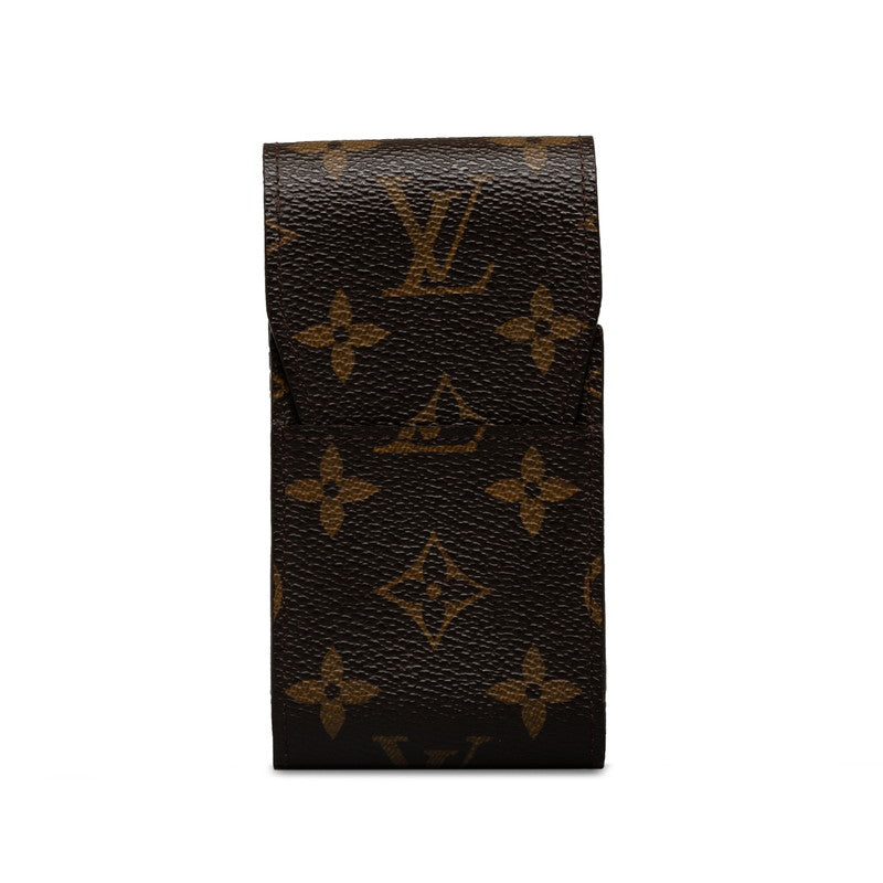 Louis Vuitton Monogram Etoile Cigarette Cigarette Case M63024 Brown PVC Leather  Louis Vuitton