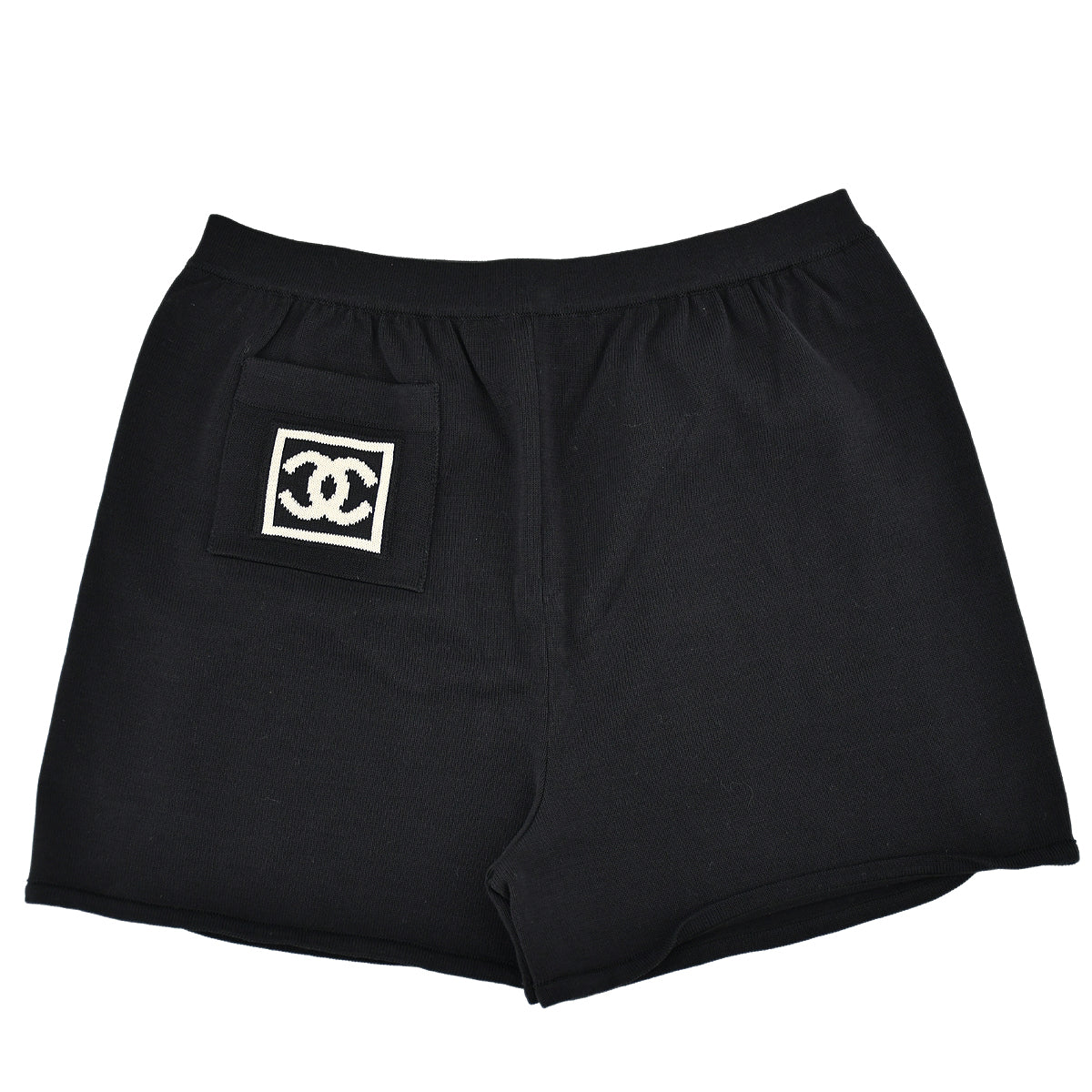 Luxury Chanel 2003 fall CC Sport Line cotton shorts #38