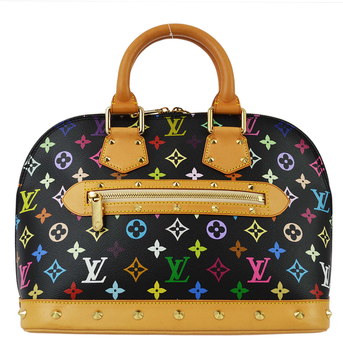 Louis Vuitton 2003 Black Monogram Multicolor Alma M92646