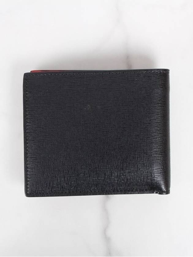Luxury Fendi Bagberg half wallet black