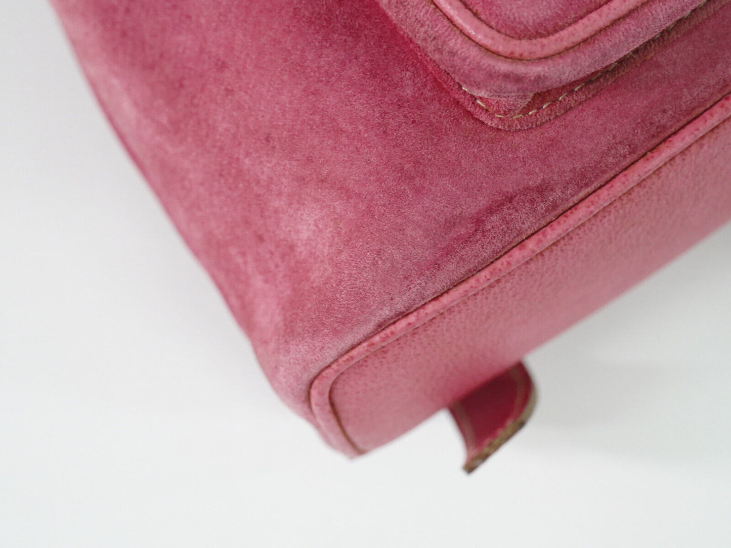 Gucci Bamboo  Suede Handbag ()