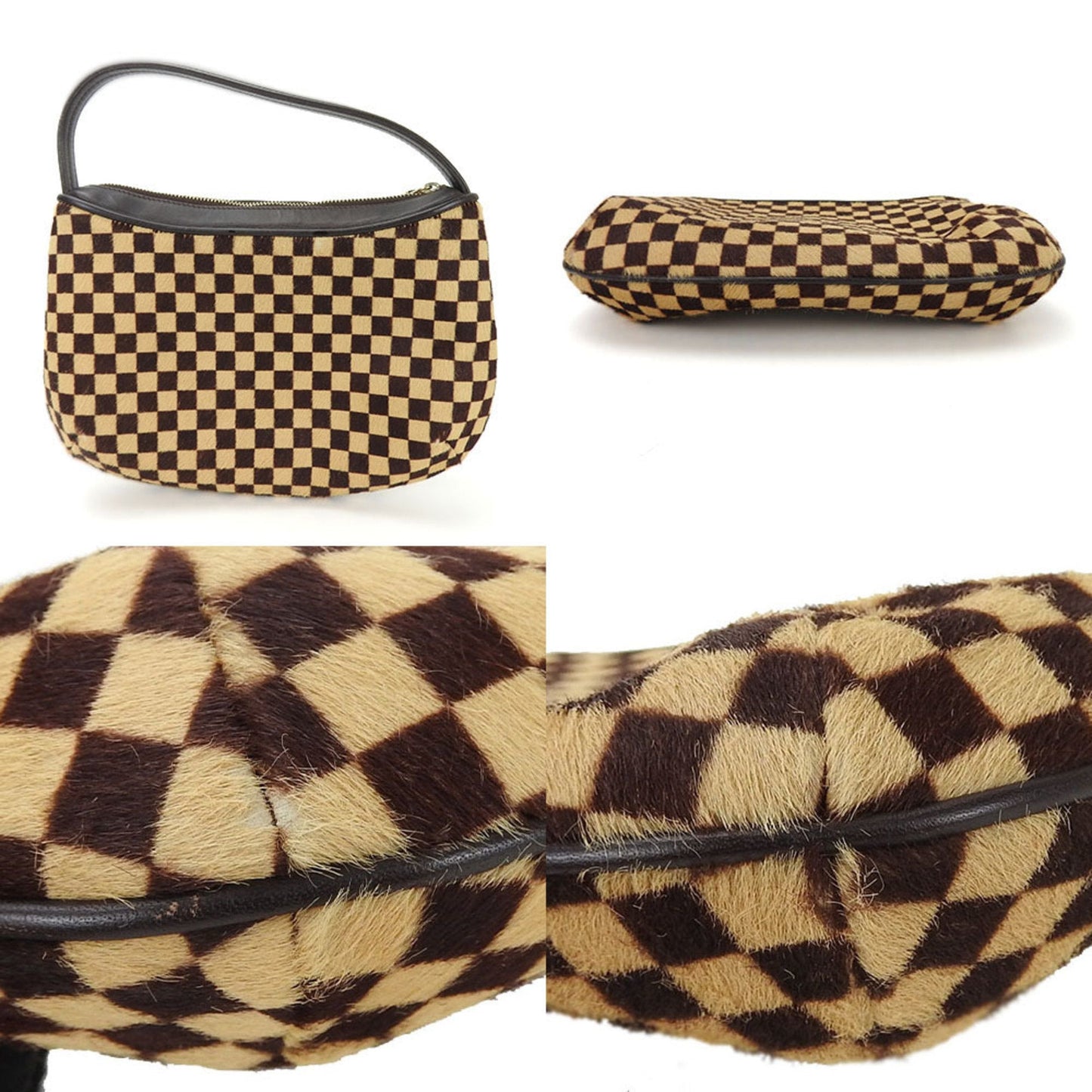 Louis Vuitton Tiger  Faux Fur Shoulder Bag ()