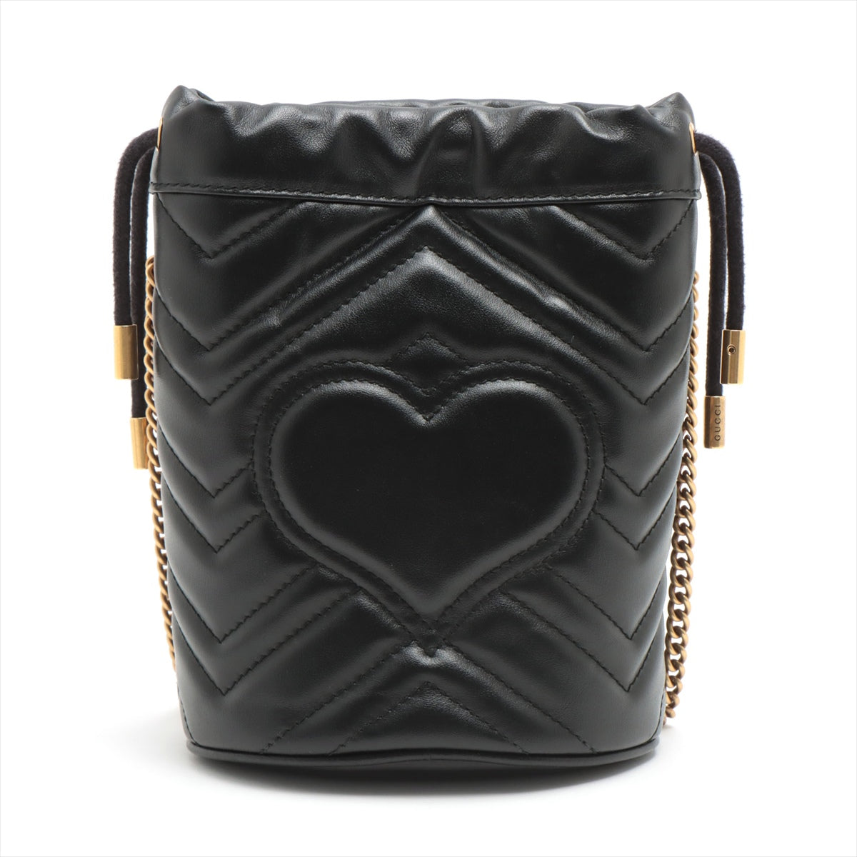 Luxury Gucci Trending 2025 Gg Marmont Leather Chain Shoulder Bag Black 575163