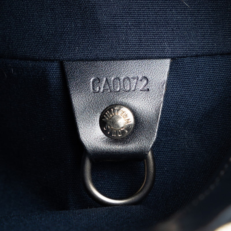 Louis Vuitton Monogram Mat Arston Handbag M55125 Blue Leather  Louis Vuitton