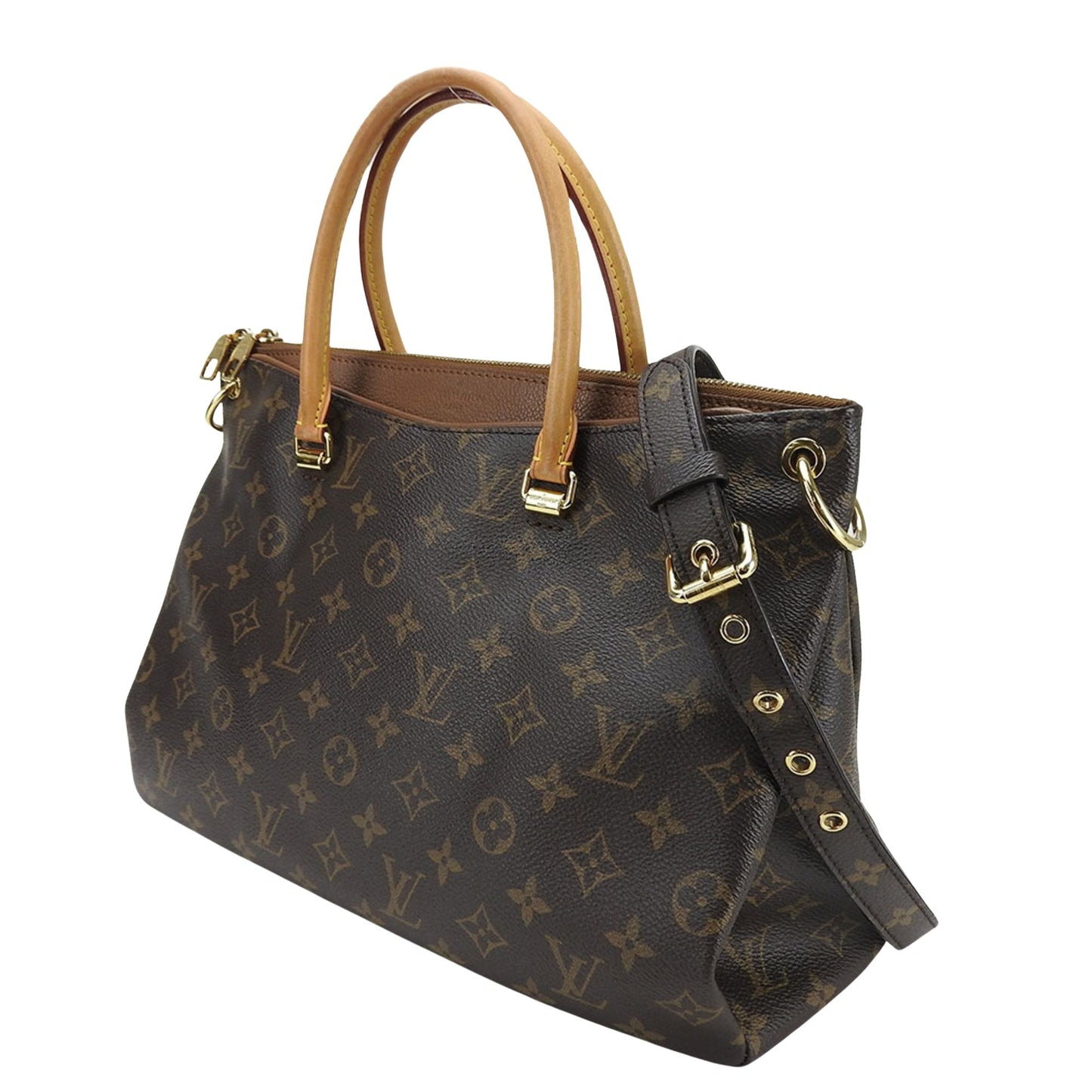Louis Vuitton Pallas  Canvas Tote Bag ()