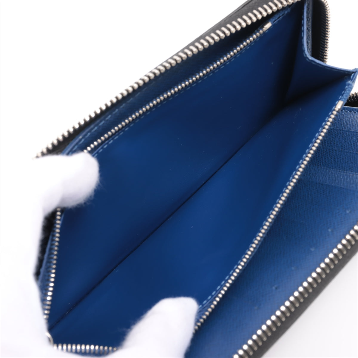 Louis Vuitton  Zippy Wallet Vertical M30447 Cobalt Round Zippe Wallet