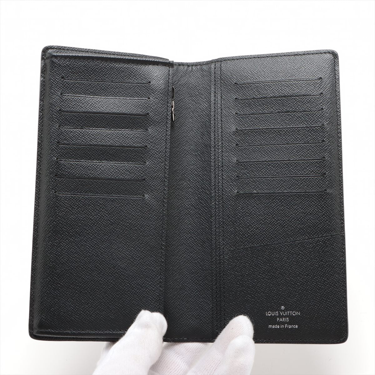 Louis Vuitton Monogram Portfolio Brother M61697 Black Wallet