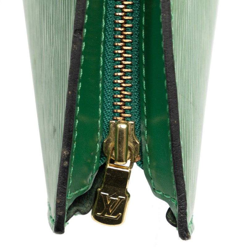 Louis Vuitton Epi Sandjack Handbag M52274 Borneo Green Leather  Louis Vuitton