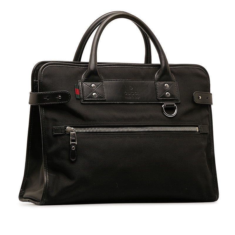 Luxury Gucci Trending 2025 Business Bag 246410 Black Leather Men's Luxury Gucci Trending 2025 Business Bag