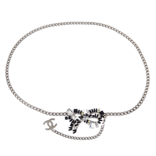 Chanel Silver Chain Belt Small New