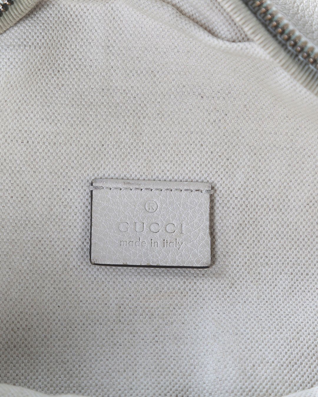 Gucci Beige Calfskin Leather Waist Bag