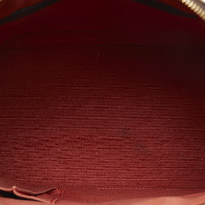 Louis Vuitton Almaty PM Handbag N53151 Brown PVC Leather  Louis Vuitton