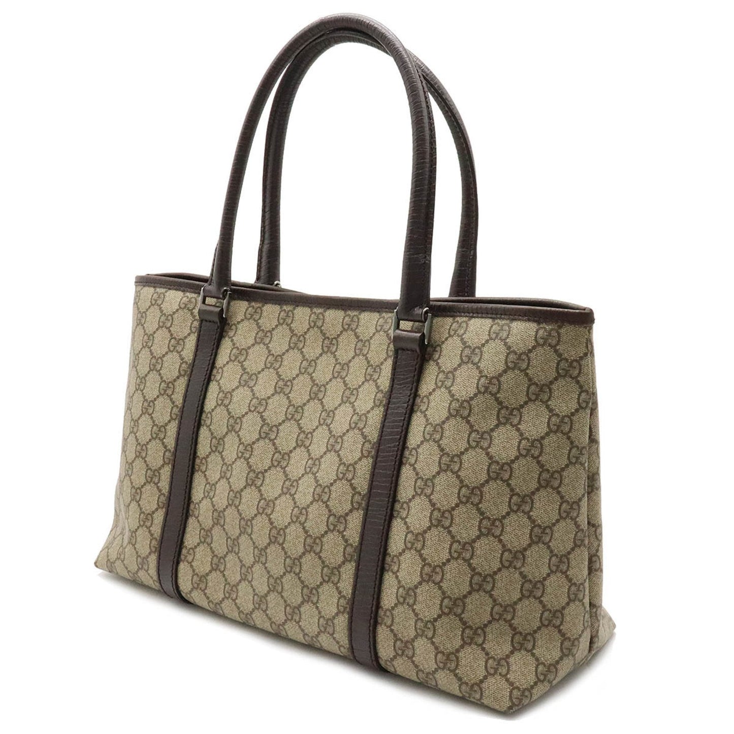 Gucci Gg Plus  Canvas Tote Bag