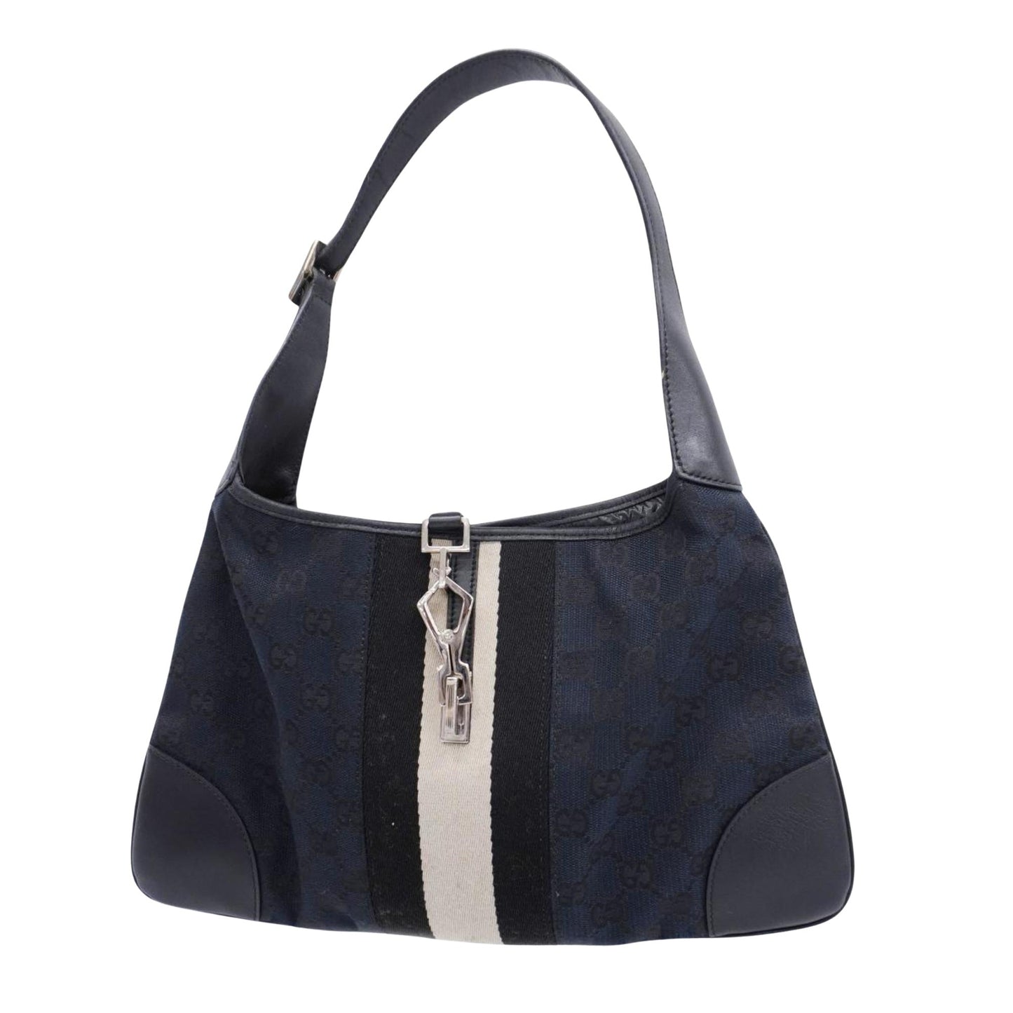 Gucci Jackie  Canvas Shoulder Bag ()