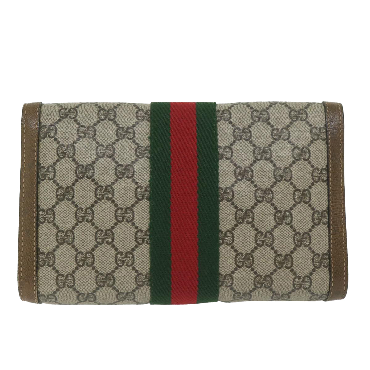 Gucci Sherry  Canvas Clutch Bag ()