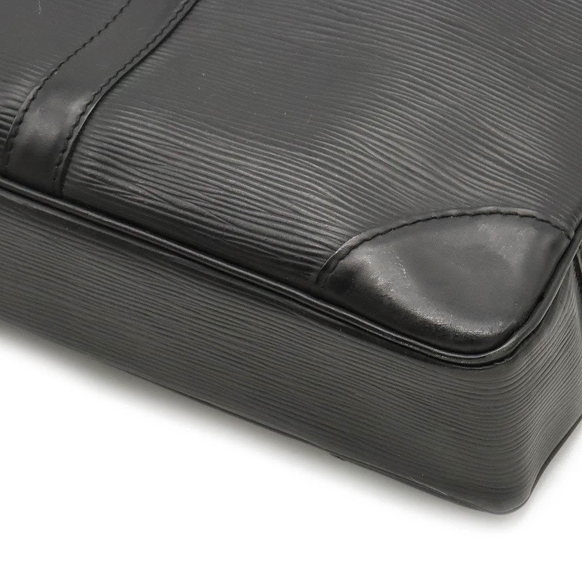Louis Vuitton Louis Vuitton Epi PDV Port Documentary Voyager Paper Bag Business Bag Noneir Black M59162