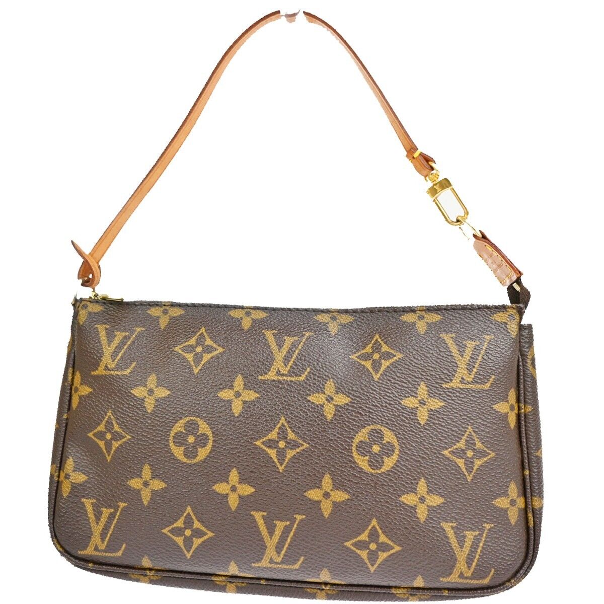 Louis Vuitton Pochette Accessoires  Canvas Clutch Bag ()