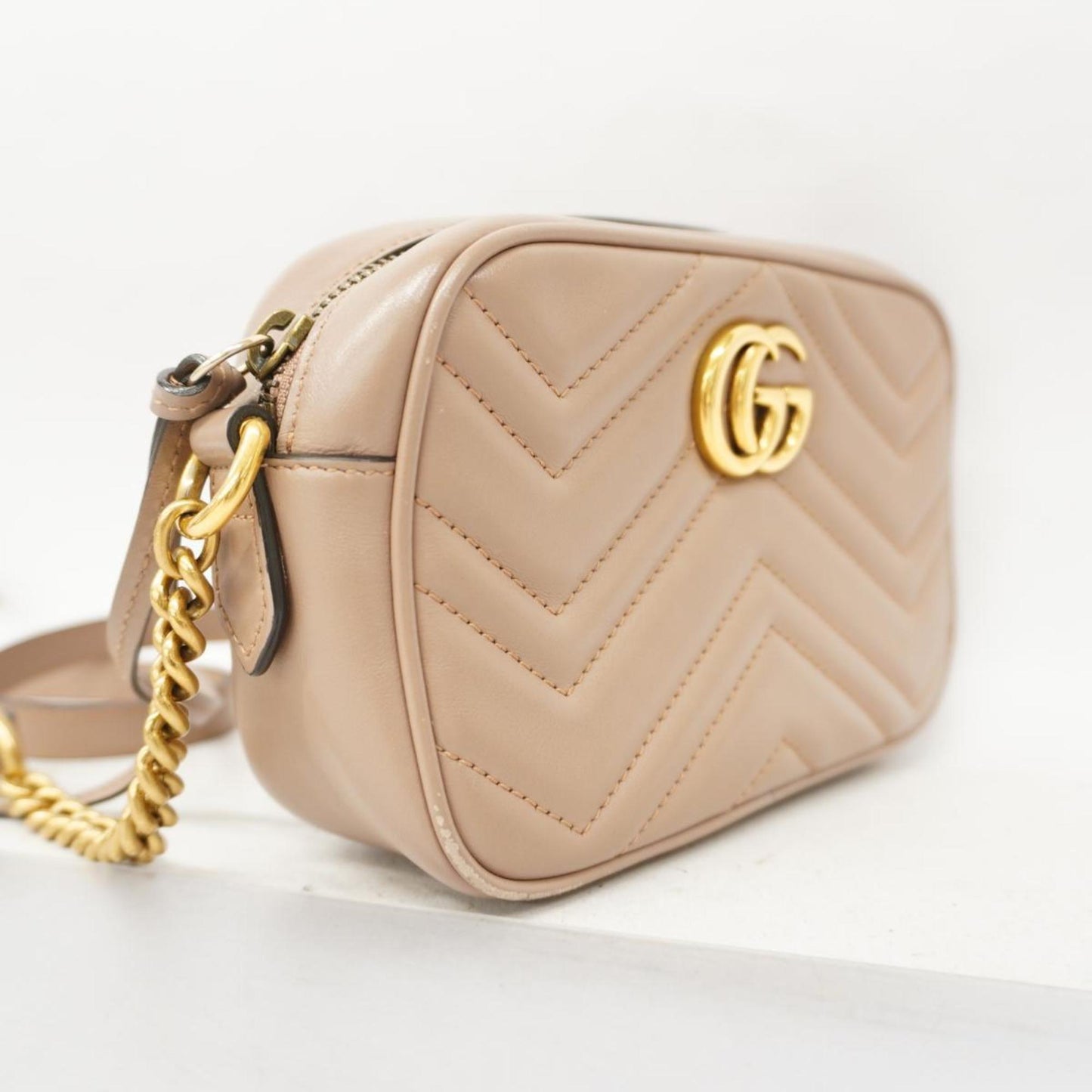 Gucci Gg Marmont  Leather Shoulder Bag ()