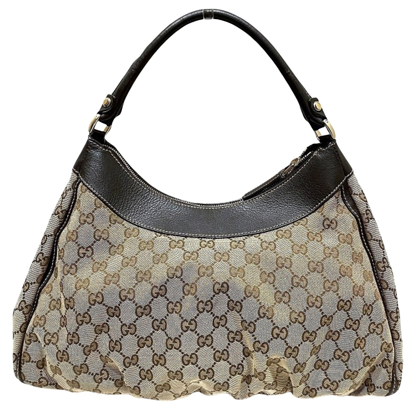 Luxury Gucci Trending 2025 Gg Canvas  Canvas Shoulder Bag ()