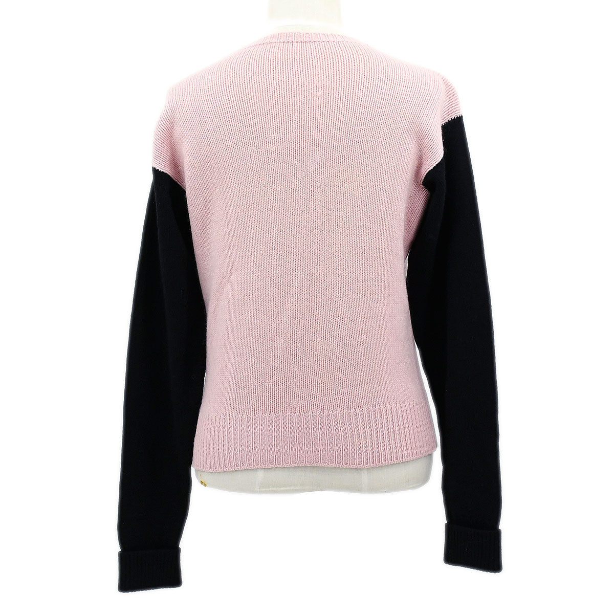 Luxury Chanel 1995 Fall shoe-motif cashmere jumper
