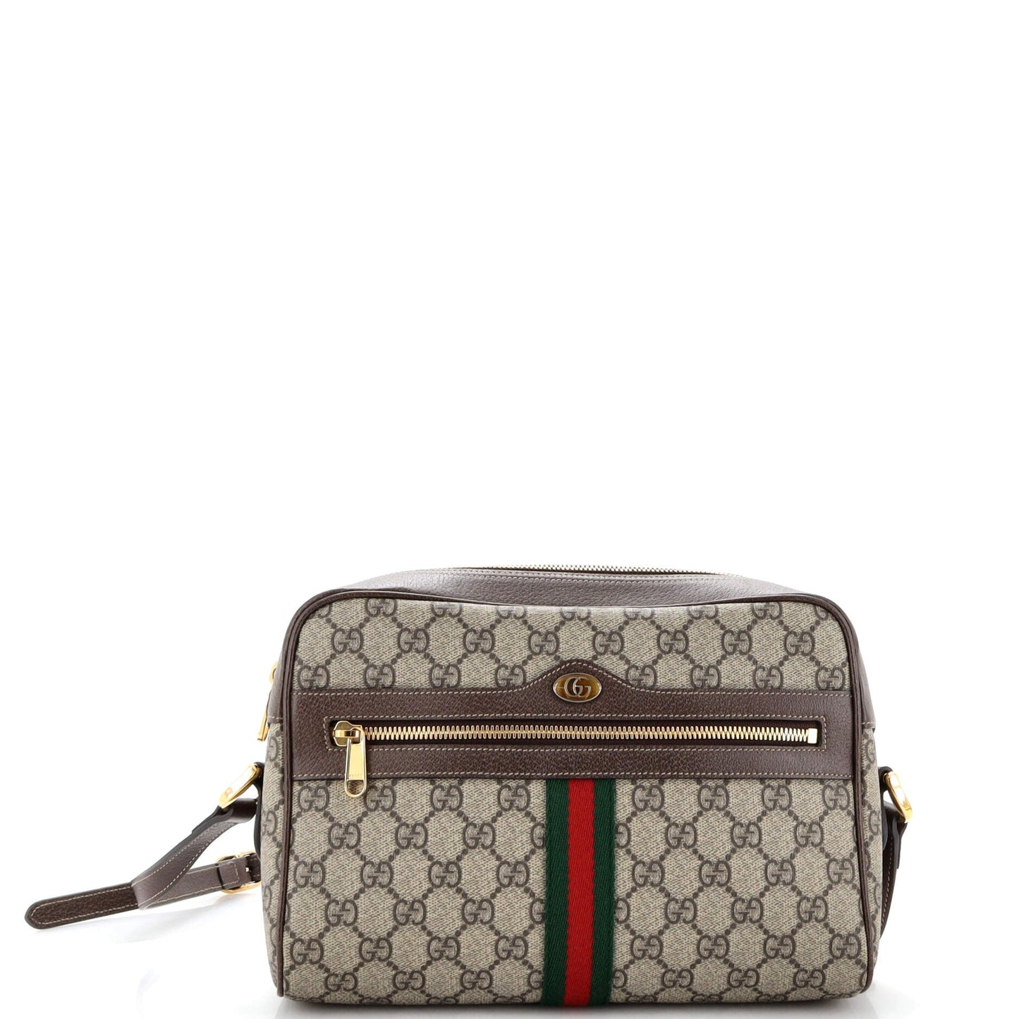 Luxury Gucci Trending 2025 Ophidia Shoulder Bag GG Coated Canvas Small