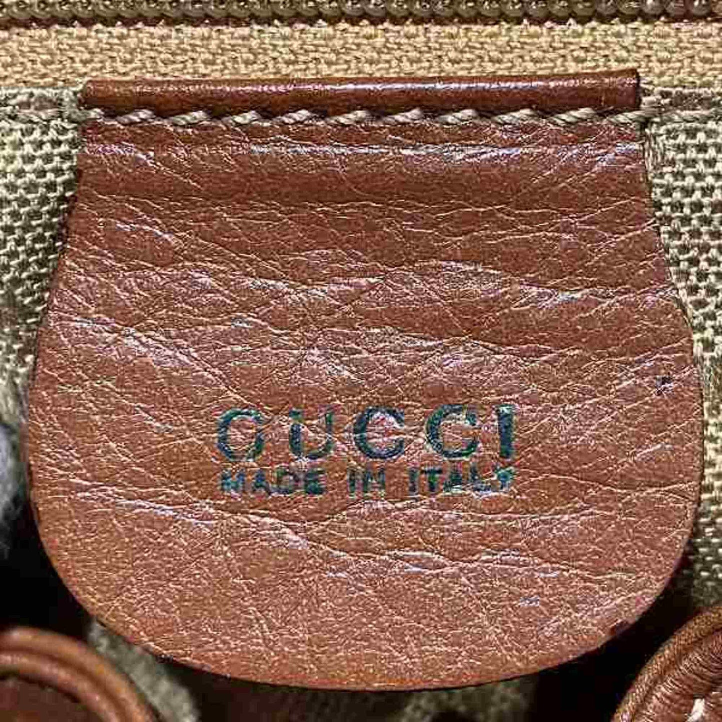 Luxury Gucci Trending 2025 Bamboo  Leather Backpack Bag ()