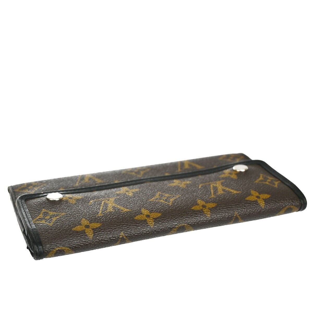 Louis Vuitton Macassar  Canvas Wallet  ()