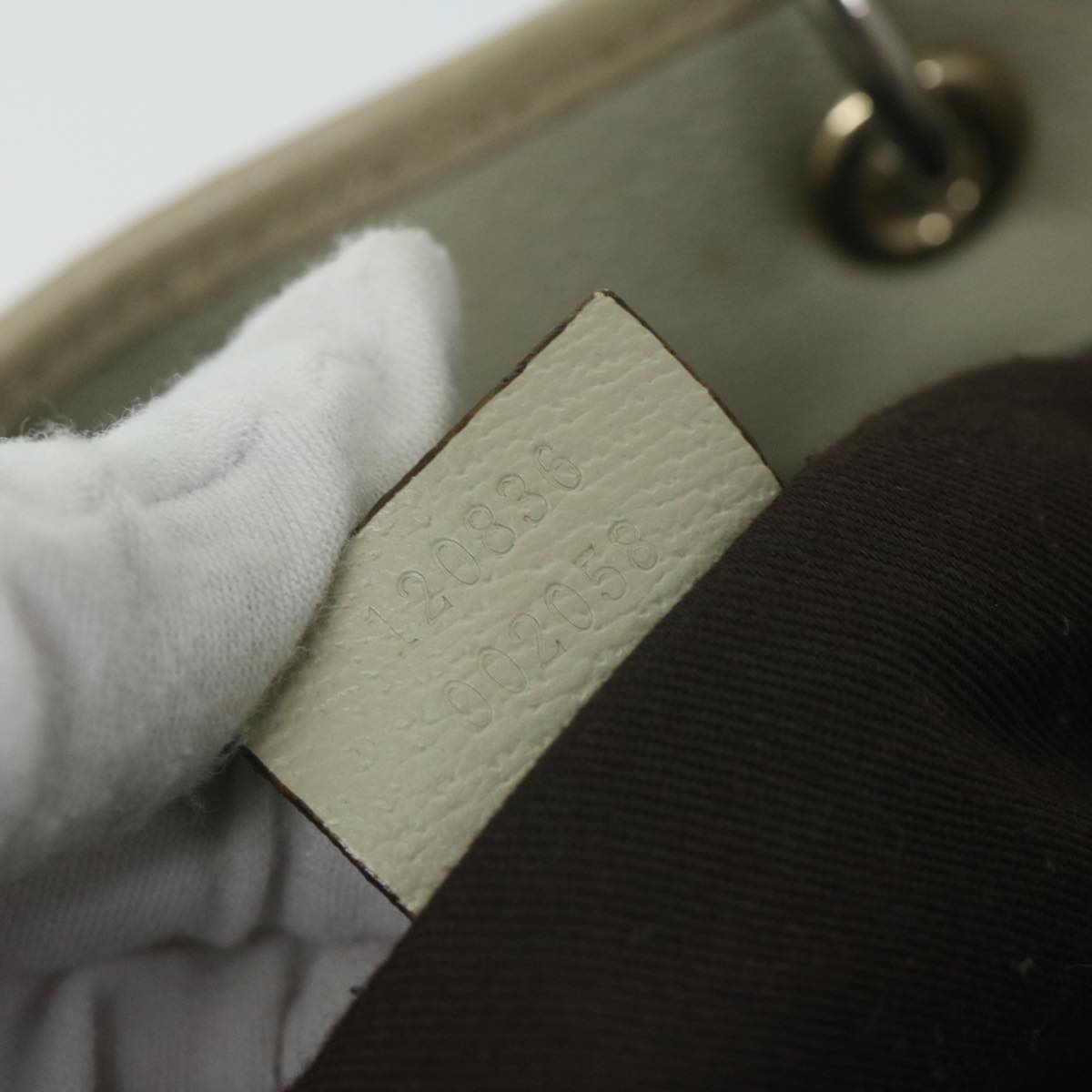 Gucci Gg Canvas  Canvas Tote Bag ()