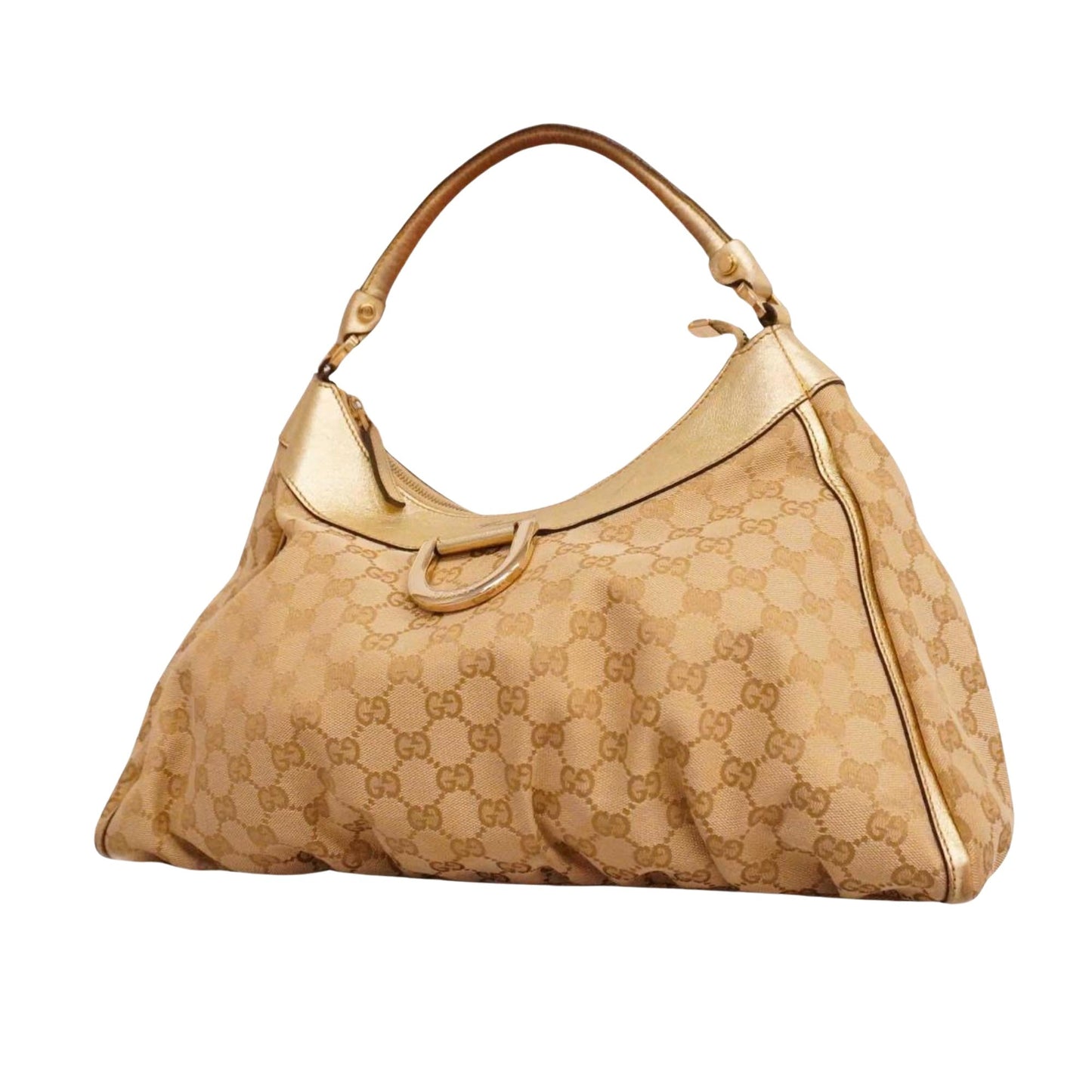 Gucci D-Ring  Canvas Shoulder Bag ()