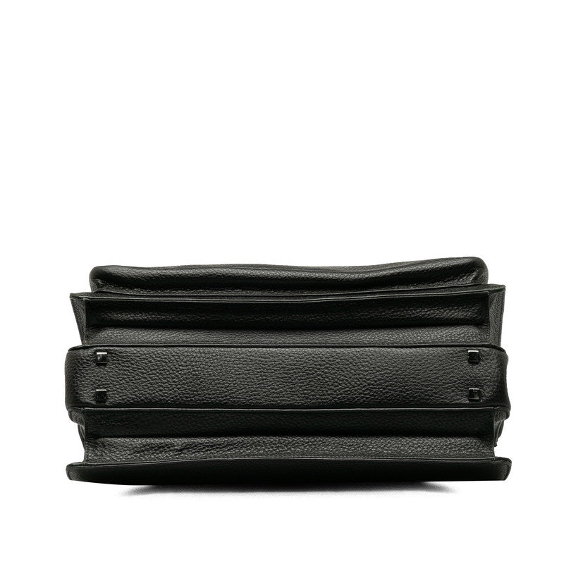 Luxury Gucci Trending 2025 Business Bag Black Leather Men Luxury Gucci Trending 2025