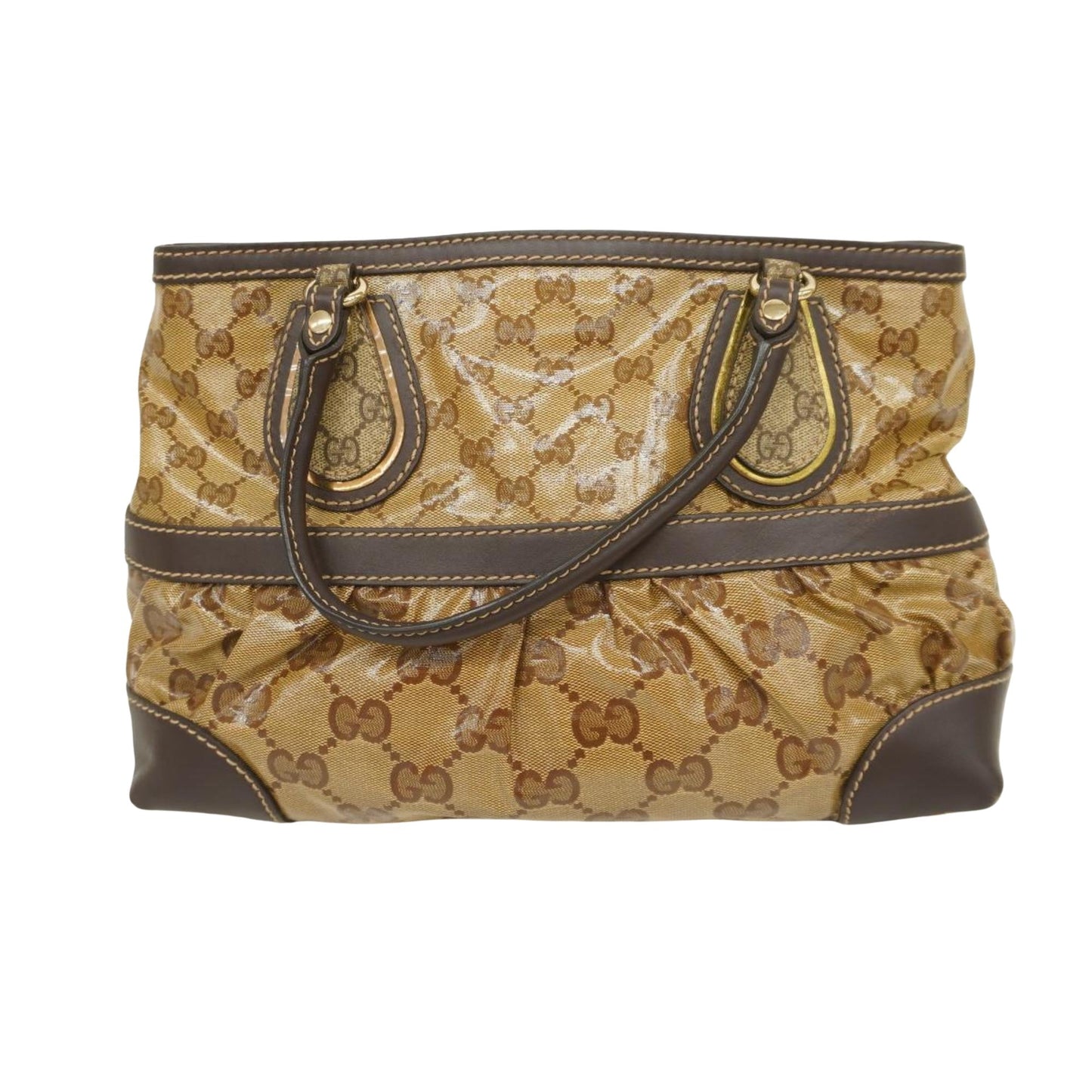 Luxury Gucci Trending 2025 Gg Crystal  Canvas Tote Bag ()