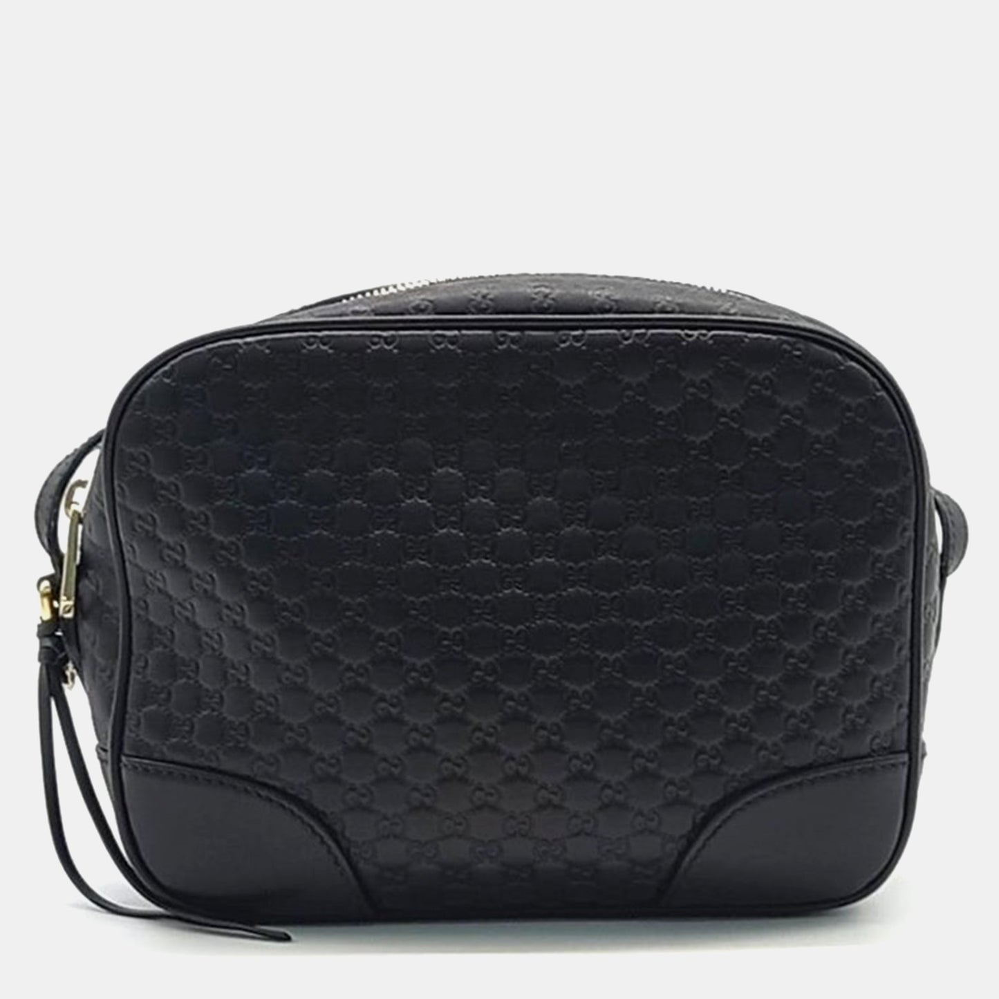 Luxury Gucci Trending 2025 black leather Micro Cimaline Crossbody Bag