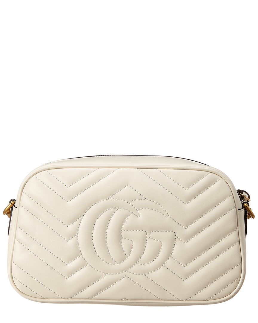Luxury Gucci Trending 2025 GG Marmont Small Matelasse Leather Crossbody Camera Bag