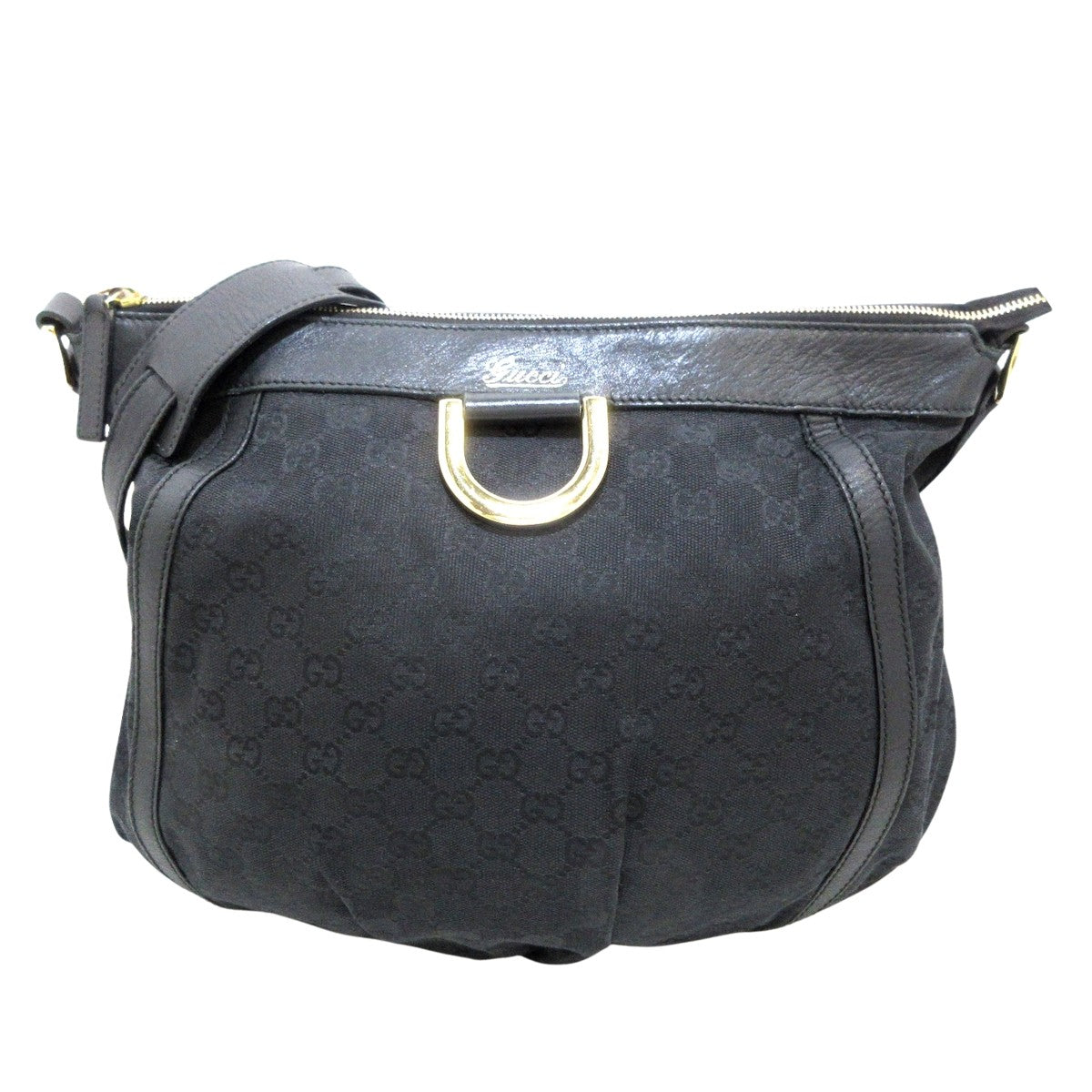 Gucci Abbey  Canvas Shoulder Bag ()