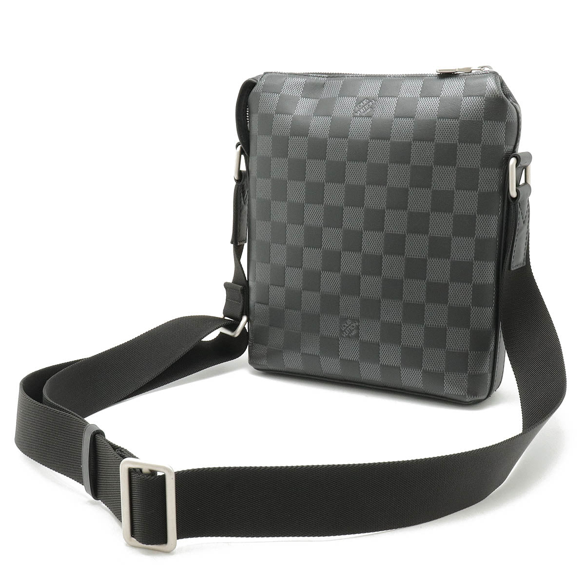 Louis Vuitton Damier Infini Discovery Messenger Bag Black