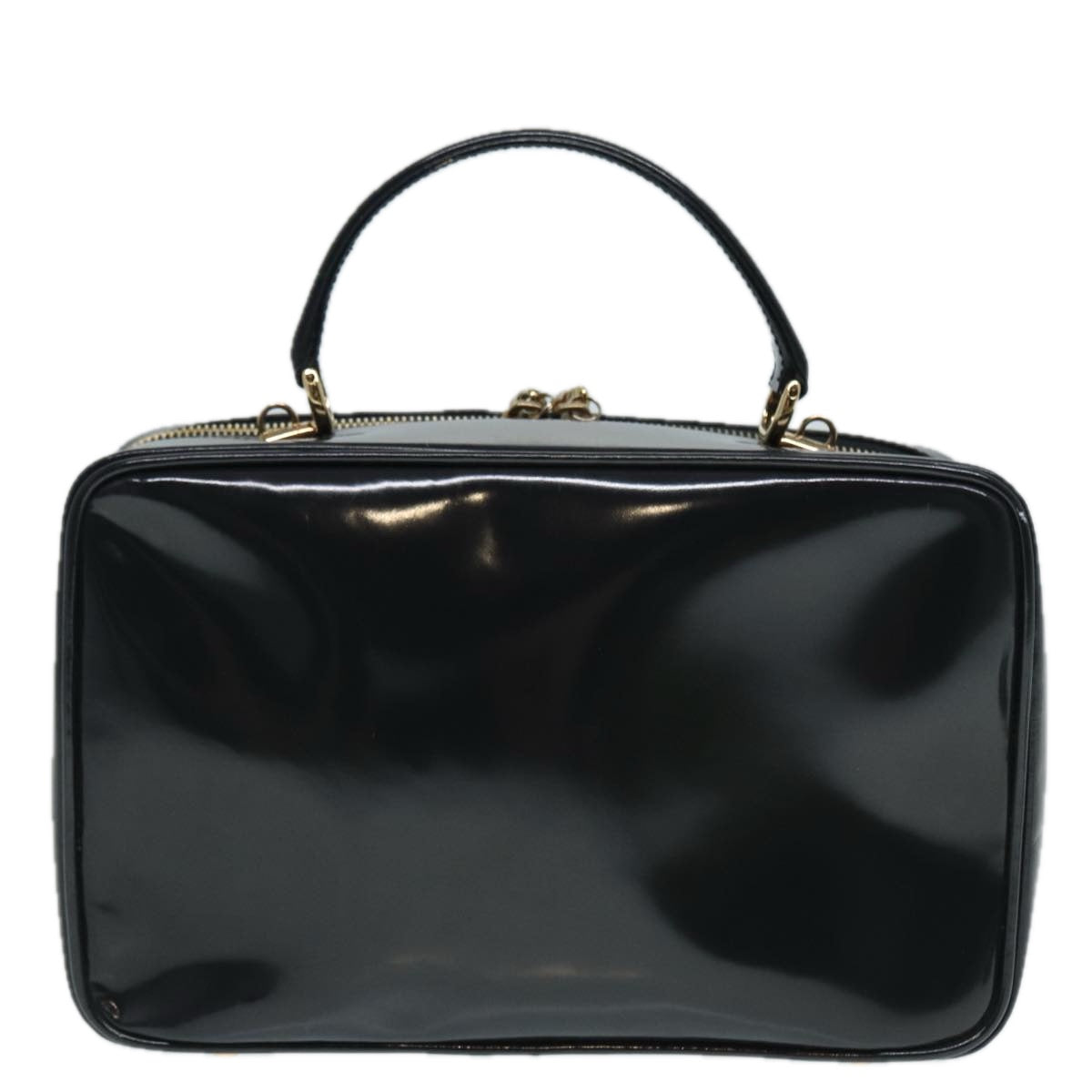 Gucci Bamboo  Patent Leather Handbag ()