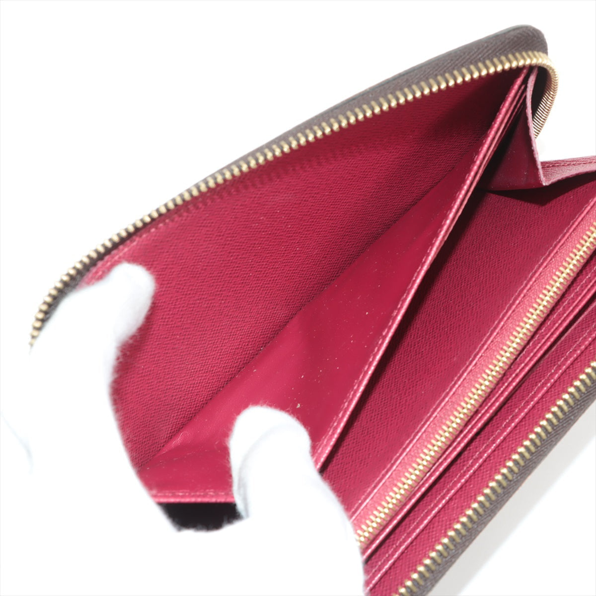 Louis Vuitton Monogram  Wallet M41895 Fushai Round Zip Wallet