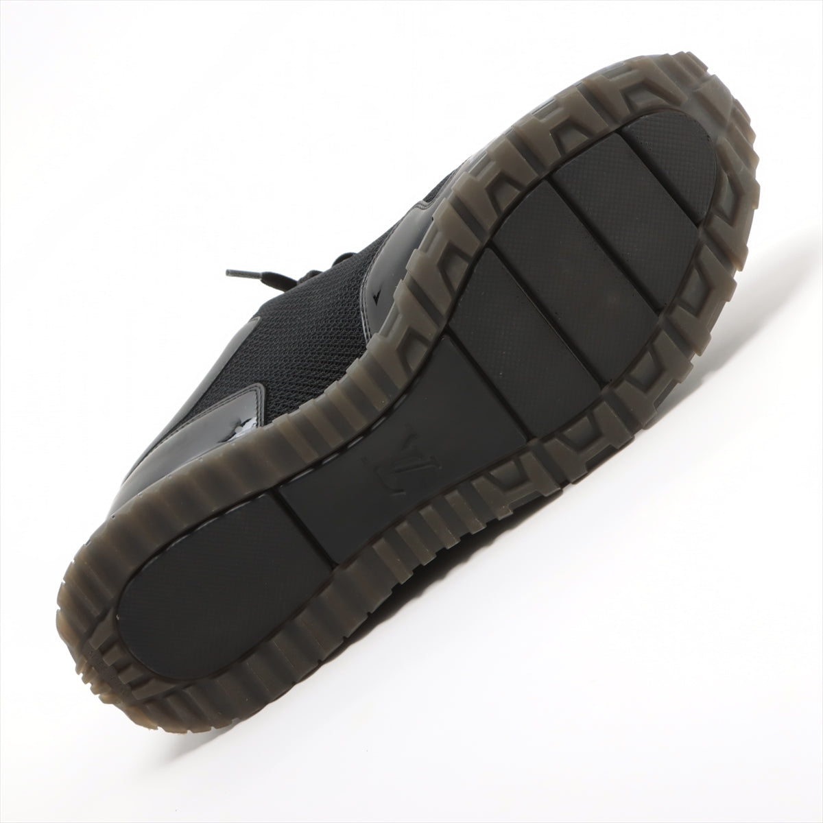 Louis Vuitton Lanew Line 21 Years Mesh X Leather Trainers 8 Men Black GO1211 Monogram  Bag