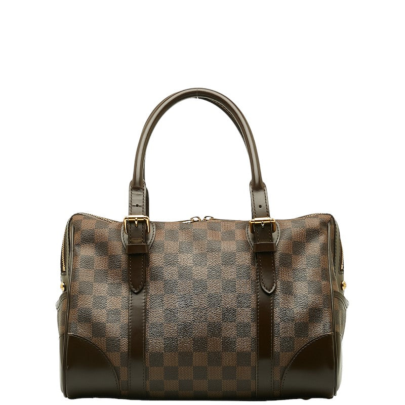 Louis Vuitton Damier Berkeley Handbag N52000 Eve Brown PVC Leather  Louis Vuitton