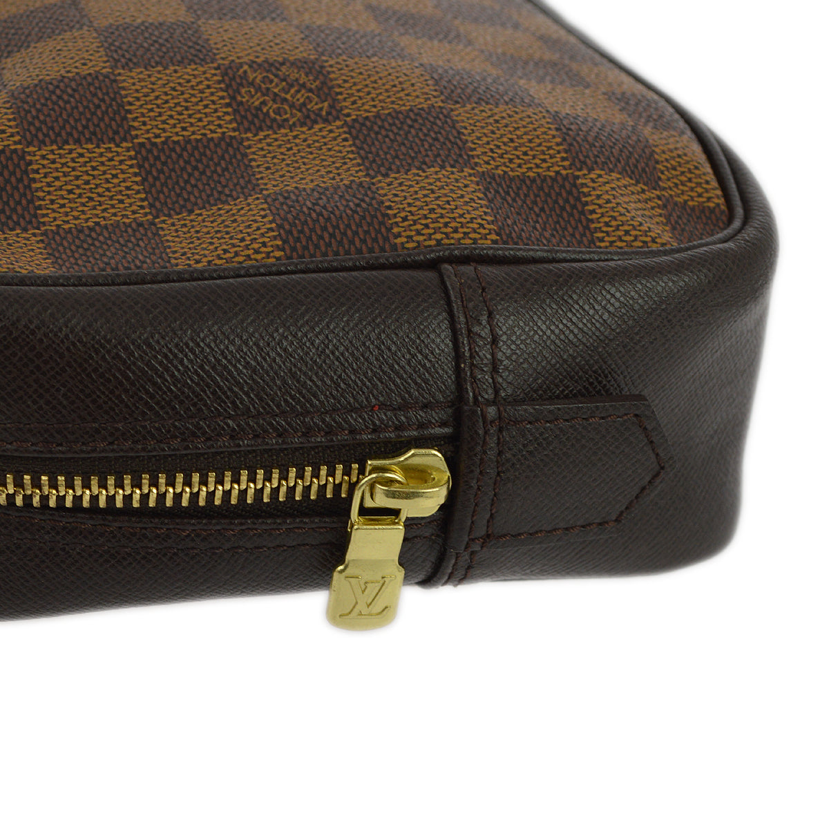 Louis Vuitton Damier Trousse Toilette Cosmetic Pouch N47623
