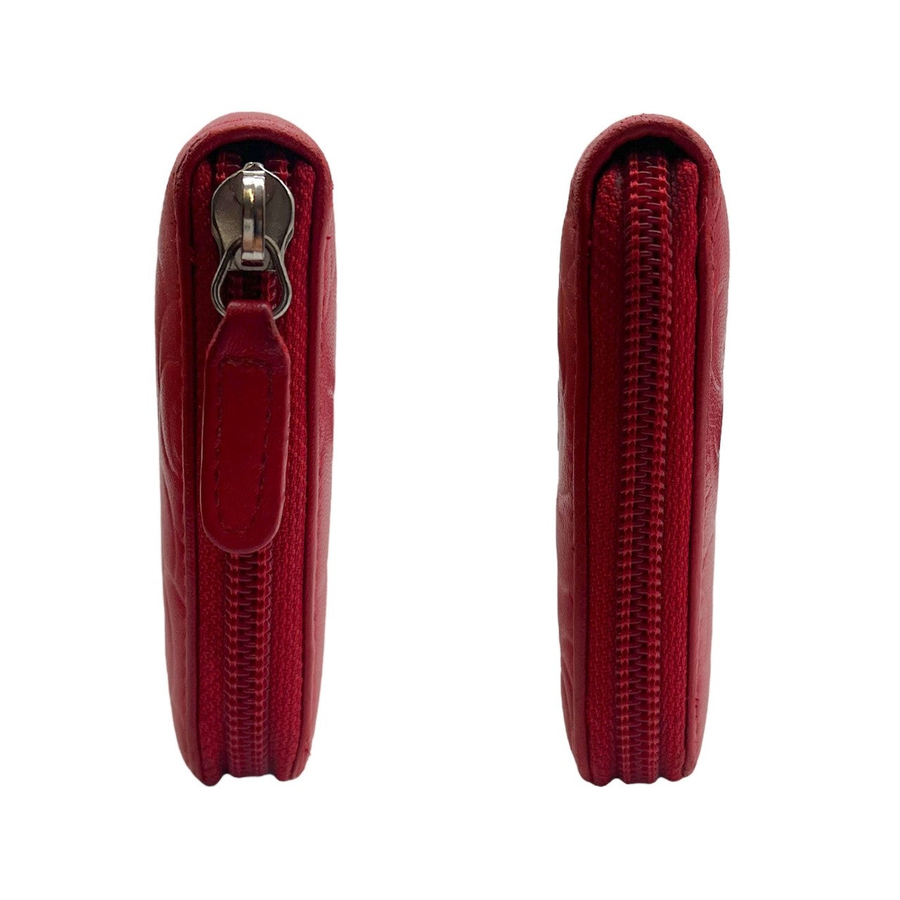 Luxury Chanel Red Camellia Wallet